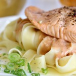 Tagliatelle al salmone